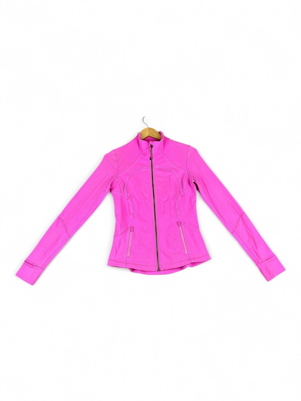 Lululemon Athletica Women's Jacket Pink Full Zip Size 8